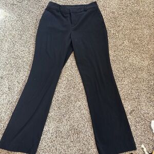 Nine West Black Barely Bootcut Pants